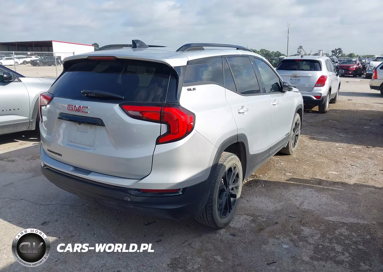 2020 GMC Terrain Fwd Sle VIN:3GKALMEV8LL327541 - 4