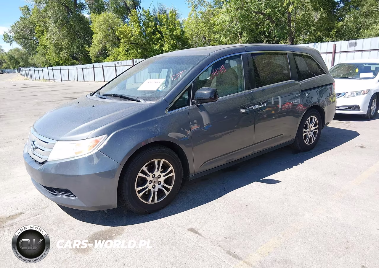 2012 Honda Odyssey Ex-L VIN:5FNRL5H65CB043808 - 2