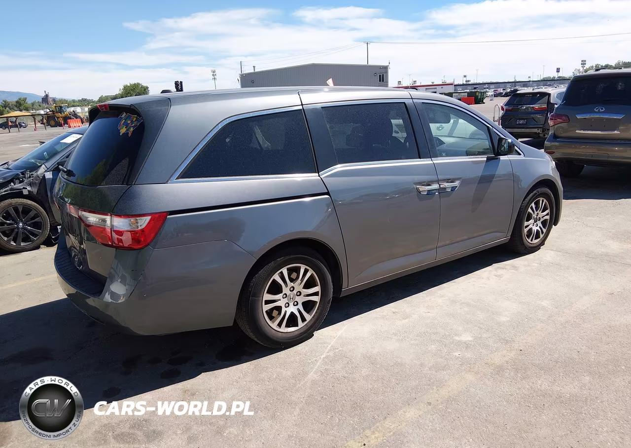 2012 Honda Odyssey Ex-L VIN:5FNRL5H65CB043808 - 4