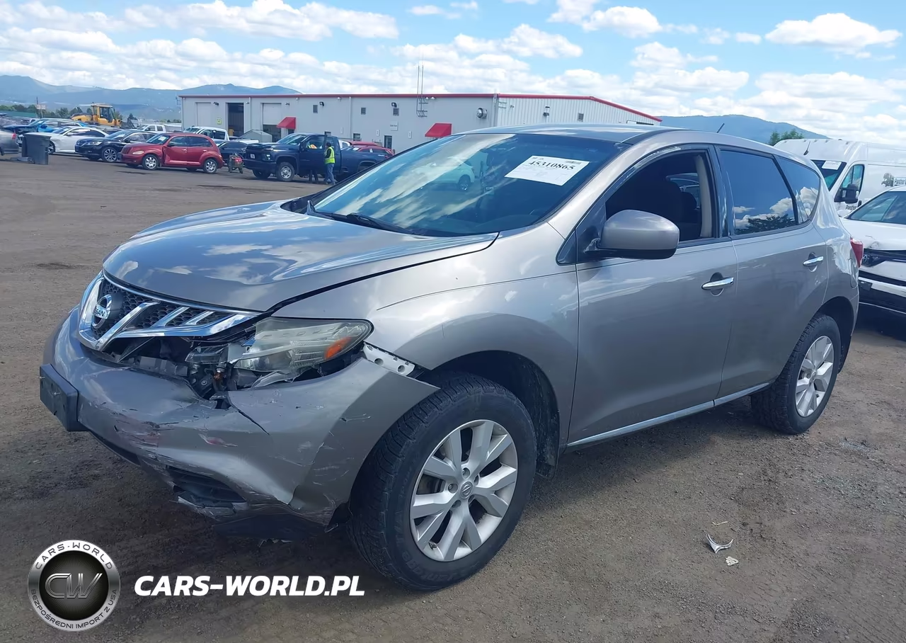 2011 Nissan Murano S VIN:JN8AZ1MW0BW185086 - 2