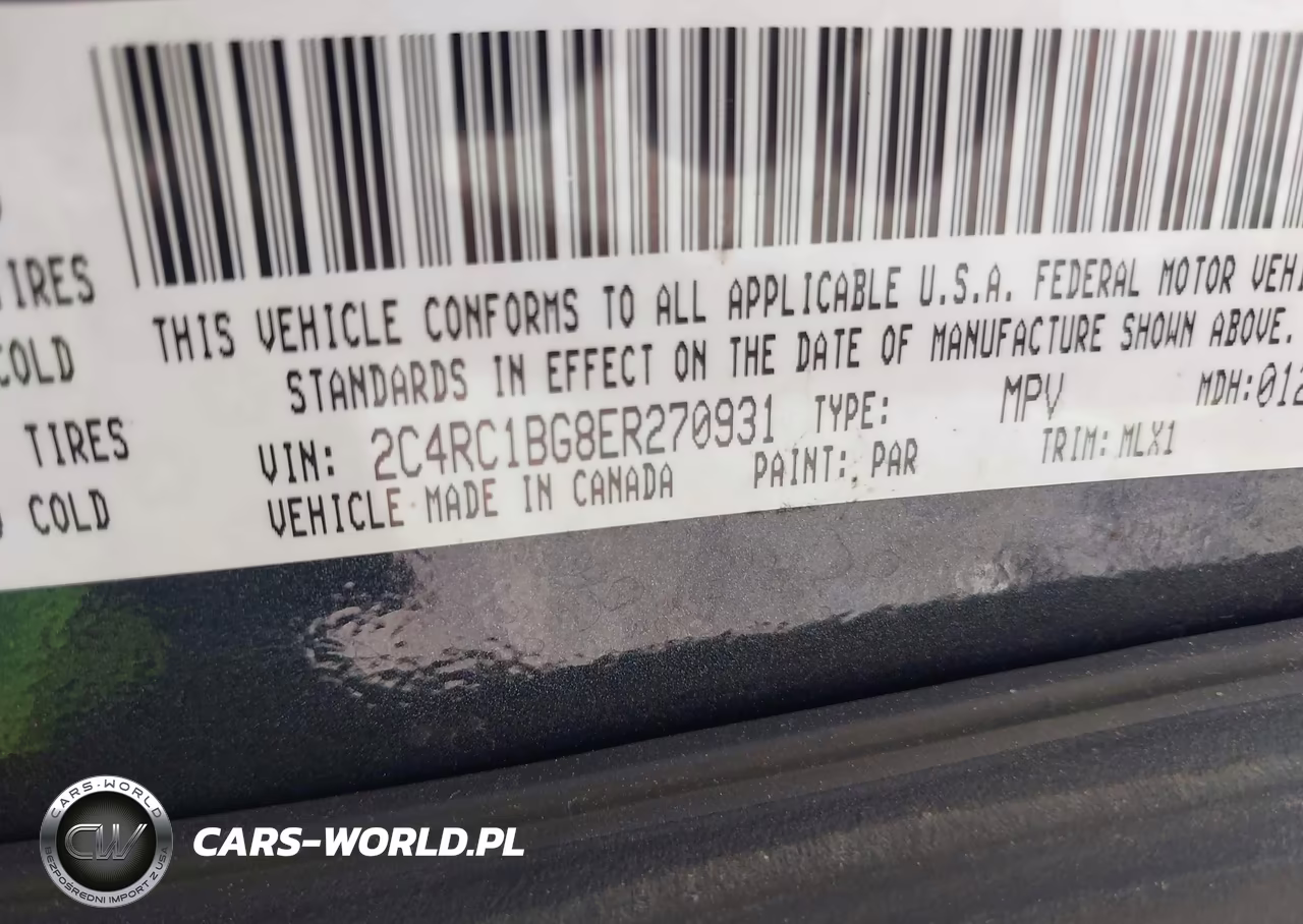 2014 Chrysler Town & Country Touring VIN:2C4RC1BG8ER270931 - 9