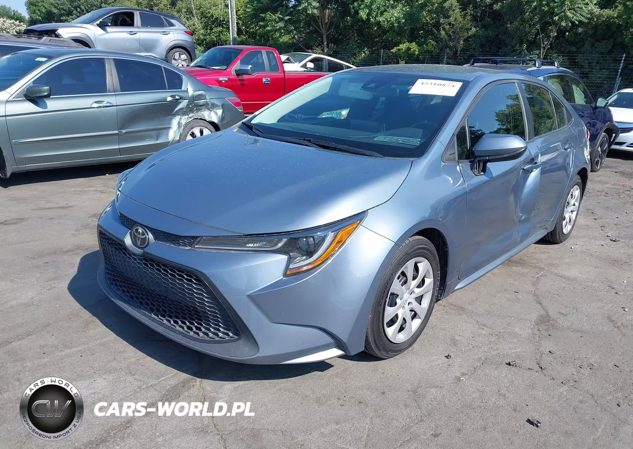 2020 Toyota Corolla Le VIN:5YFEPRAE6LP124588 - 2