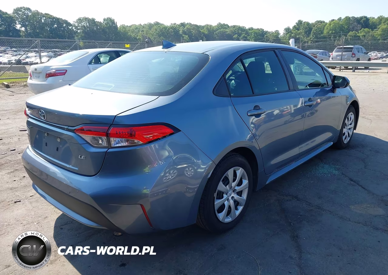 2020 Toyota Corolla Le VIN:5YFEPRAE6LP124588 - 4