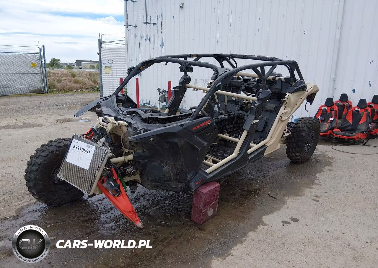 2023 Can-Am Maverick X3 Max X Rs Turbo Rr VIN:3JBVNAV26PE001214 - 2