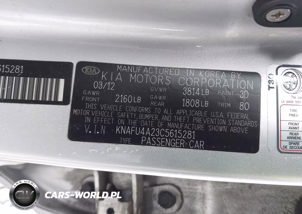2012 Kia Forte Ex VIN:KNAFU4A23C5615281 - 9