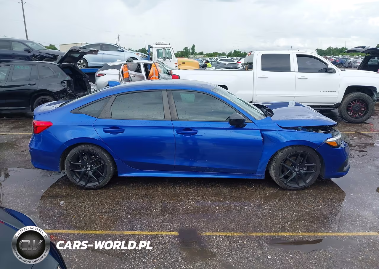2022 Honda Civic Sport VIN:2HGFE2F57NH516421 - 14