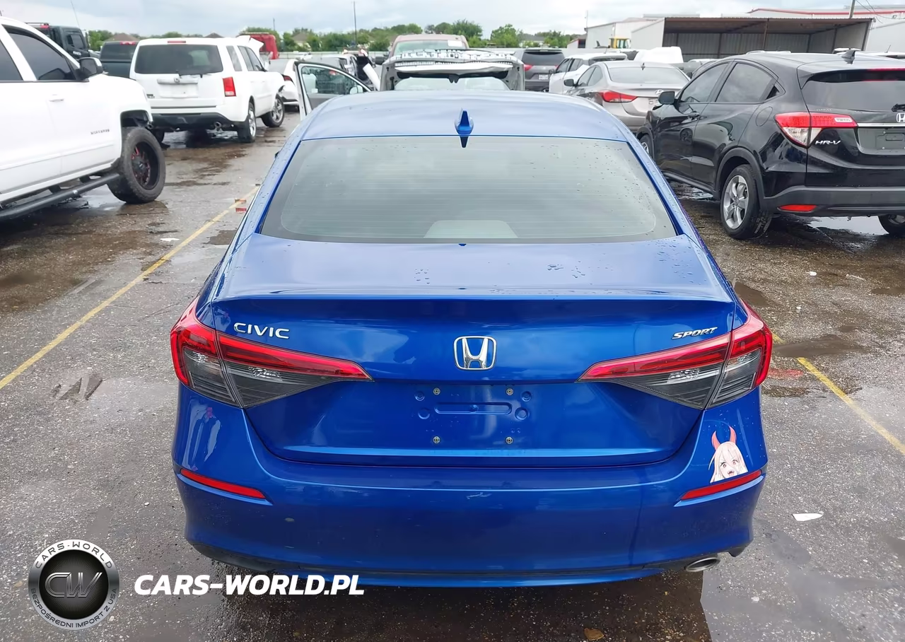 2022 Honda Civic Sport VIN:2HGFE2F57NH516421 - 17
