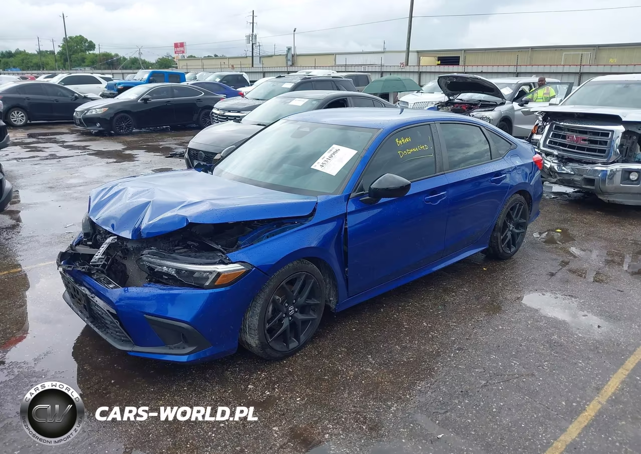 2022 Honda Civic Sport VIN:2HGFE2F57NH516421 - 2