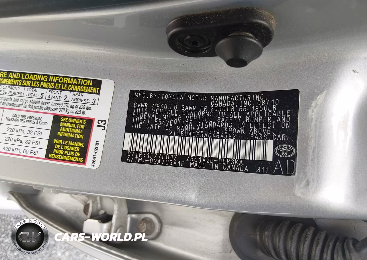 2010 Toyota Corolla S VIN:2T1BU4EE3AC464383 - 9