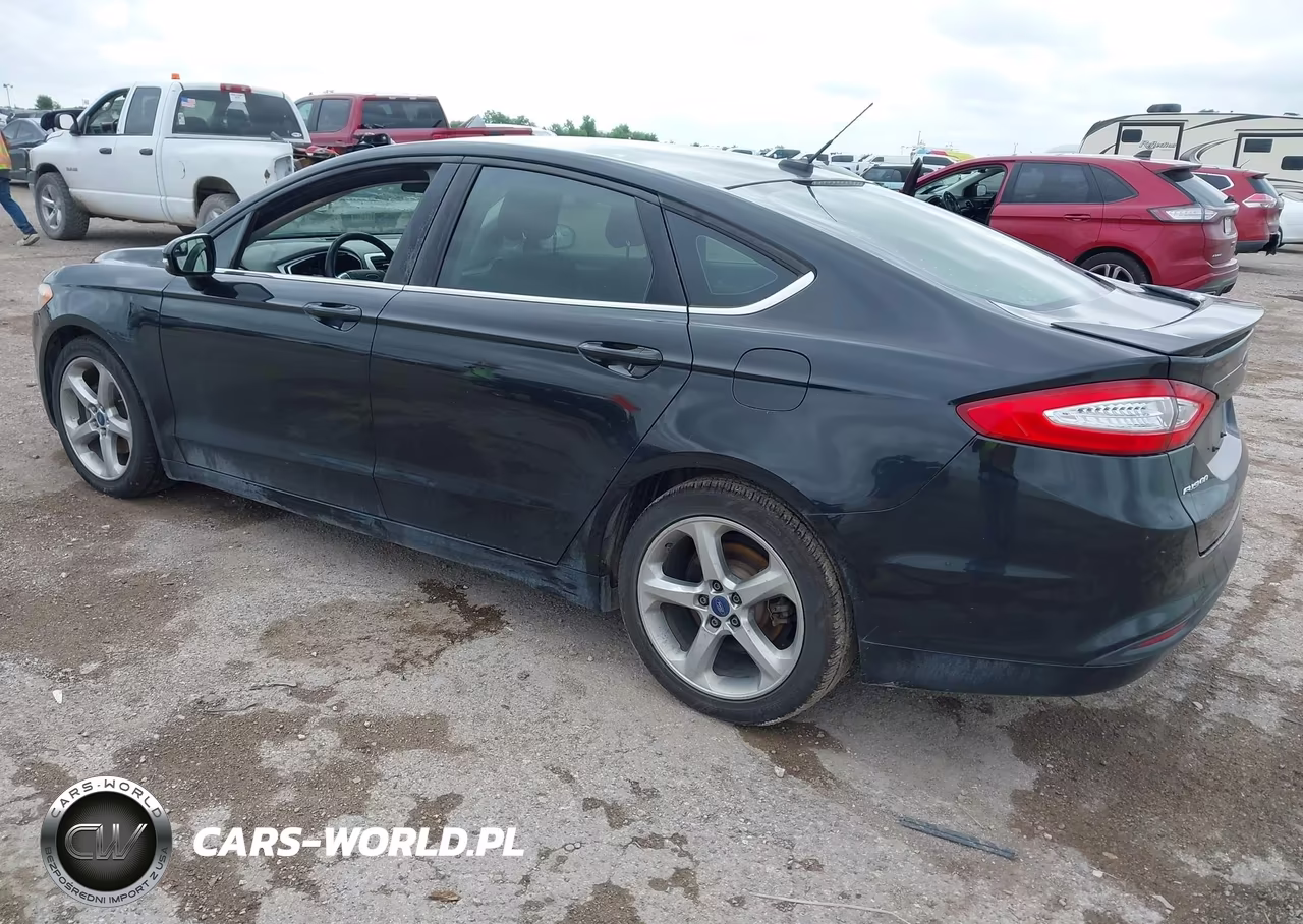 2014 Ford Fusion Se VIN:1FA6P0H74E5351890 - 3