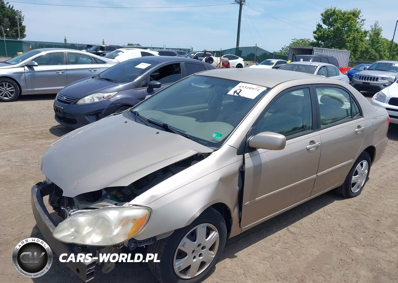 2006 Toyota Corolla Le VIN:2T1BR32E76C706695 - 2