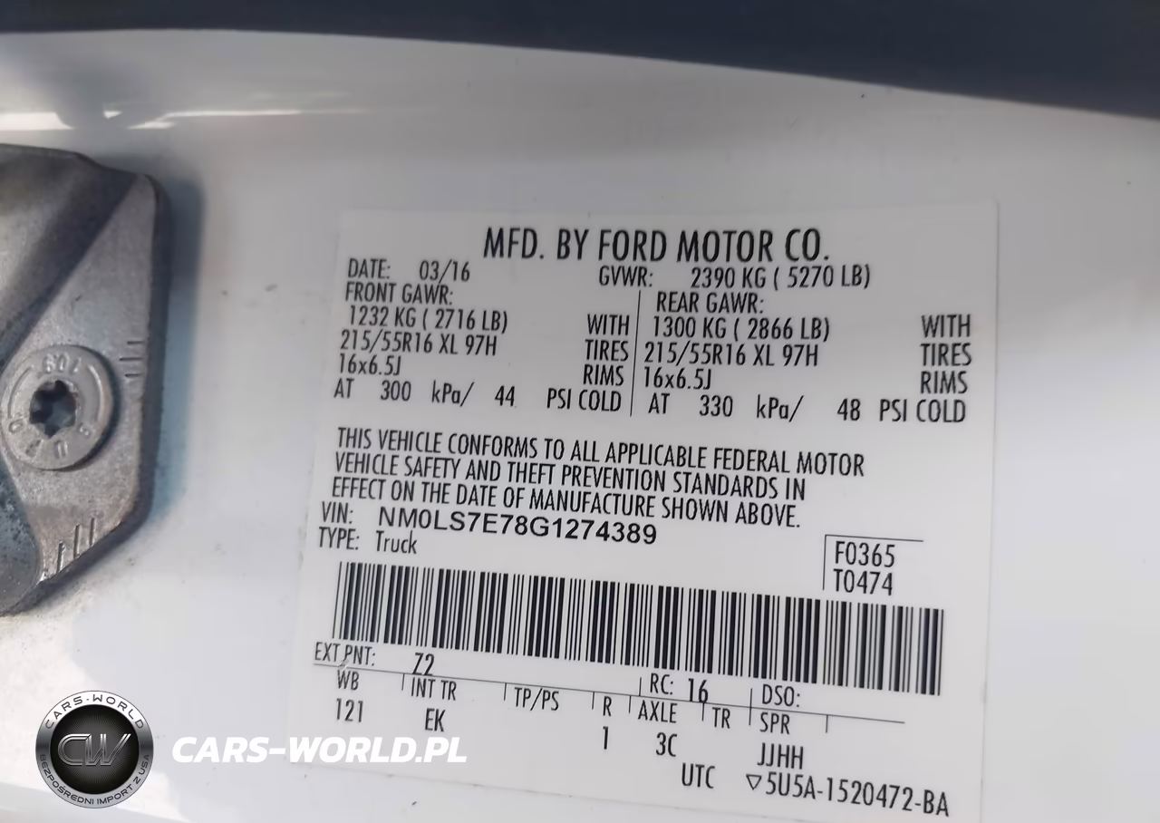 2016 Ford Transit Connect Xl VIN:NM0LS7E78G1274389 - 9