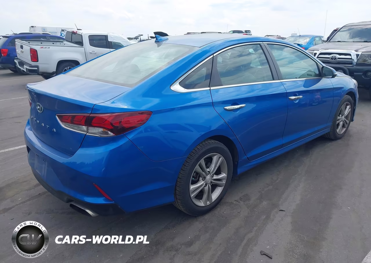 2019 Hyundai Sonata Sel VIN:5NPE34AF3KH771310 - 4