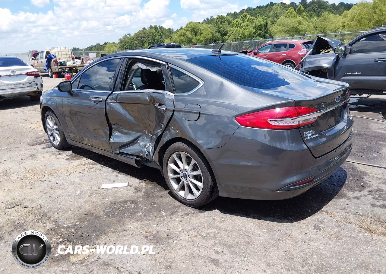 2017 Ford Fusion Se VIN:3FA6P0HD6HR272597 - 3