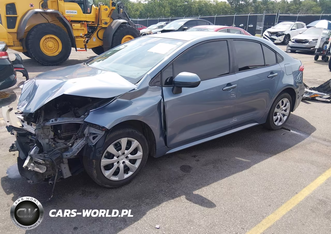2021 Toyota Corolla Le VIN:5YFEPMAEXMP159400 - 2