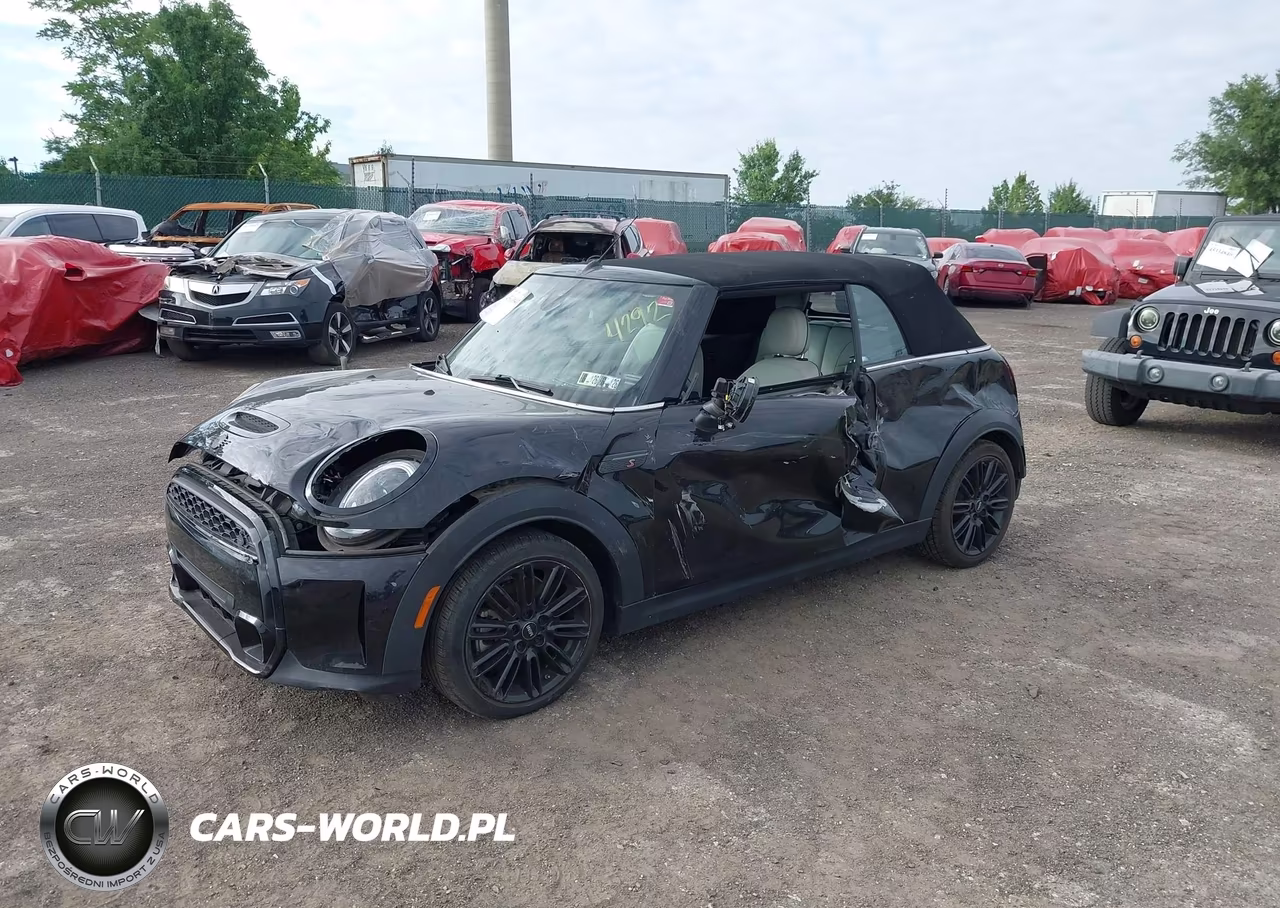 2022 Mini Convertible Cooper S VIN:WMW43DL02N3N46684 - 2