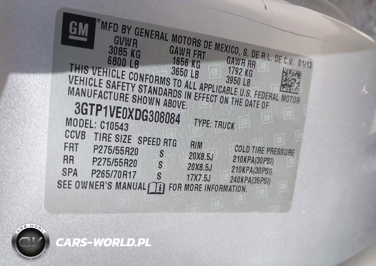 2013 GMC Sierra 1500 Sle VIN:3GTP1VE0XDG308084 - 9