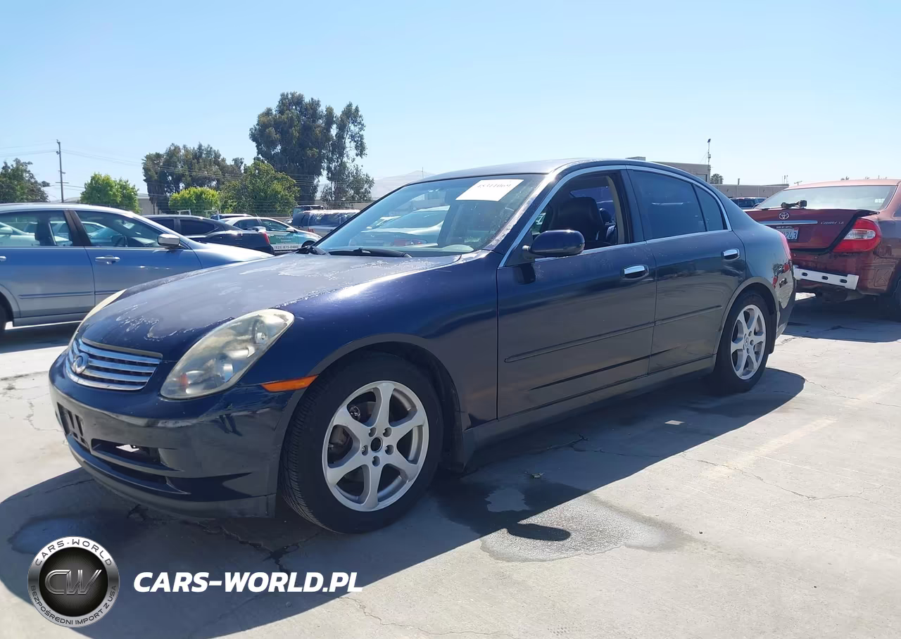 2004 Infiniti G35 VIN:JNKCV51E84M606195 - 2