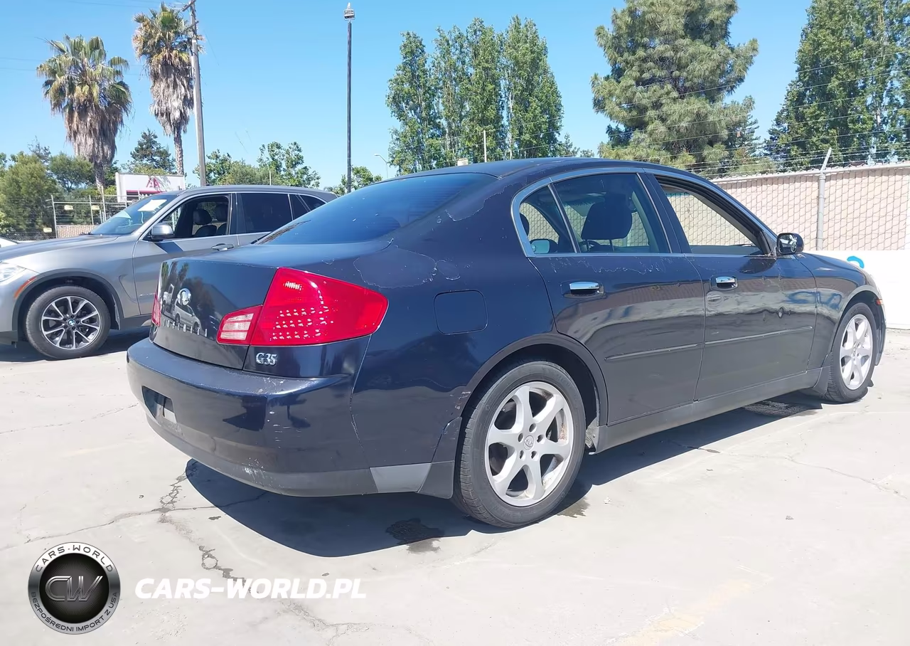 2004 Infiniti G35 VIN:JNKCV51E84M606195 - 4