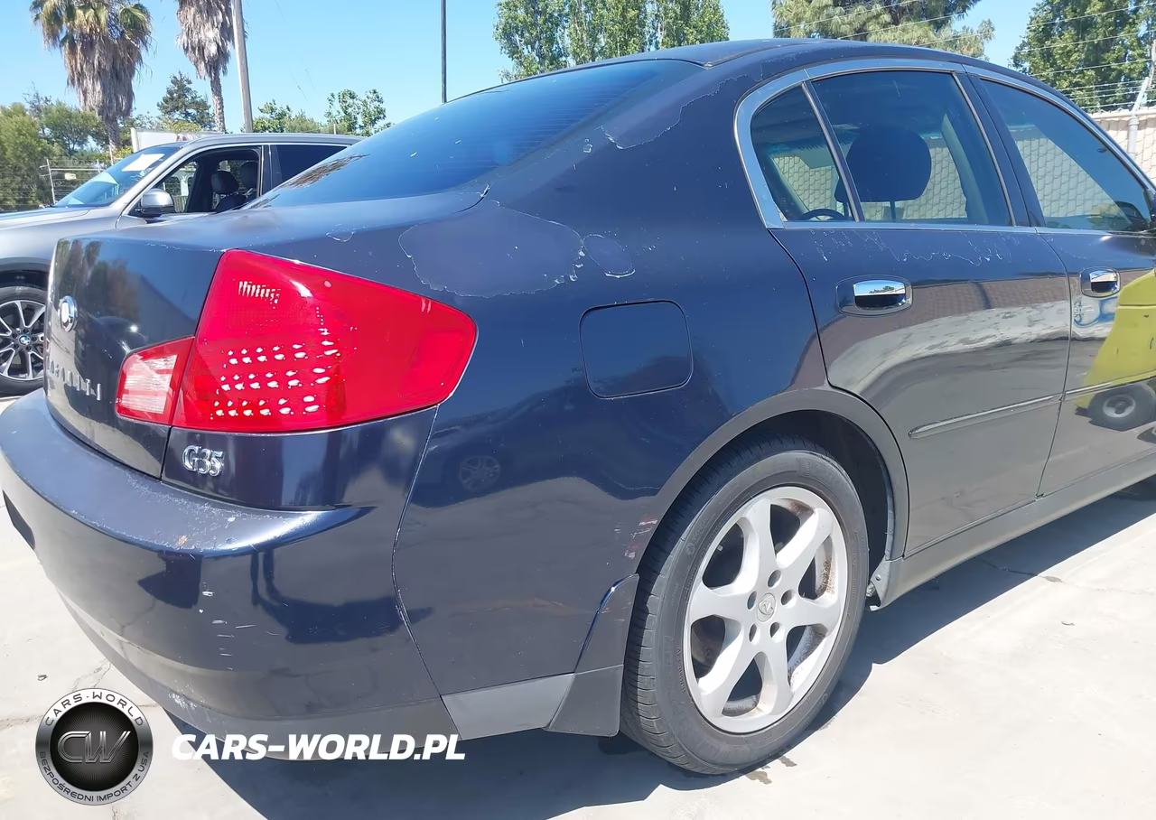 2004 Infiniti G35 VIN:JNKCV51E84M606195 - 6