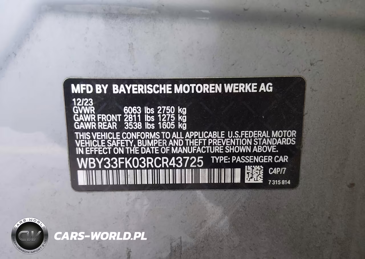 2024 BMW I5 Edrive40 VIN:WBY33FK03RCR43725 - 9