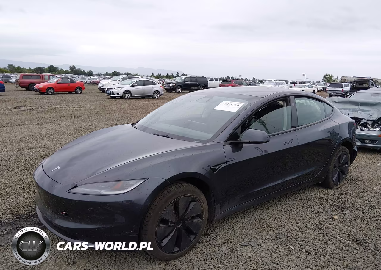 2024 Tesla Model 3 Long Range Dual Motor All-Wheel Drive-Rear-Wheel Drive VIN:5YJ3E1EA0RF757498 - 2
