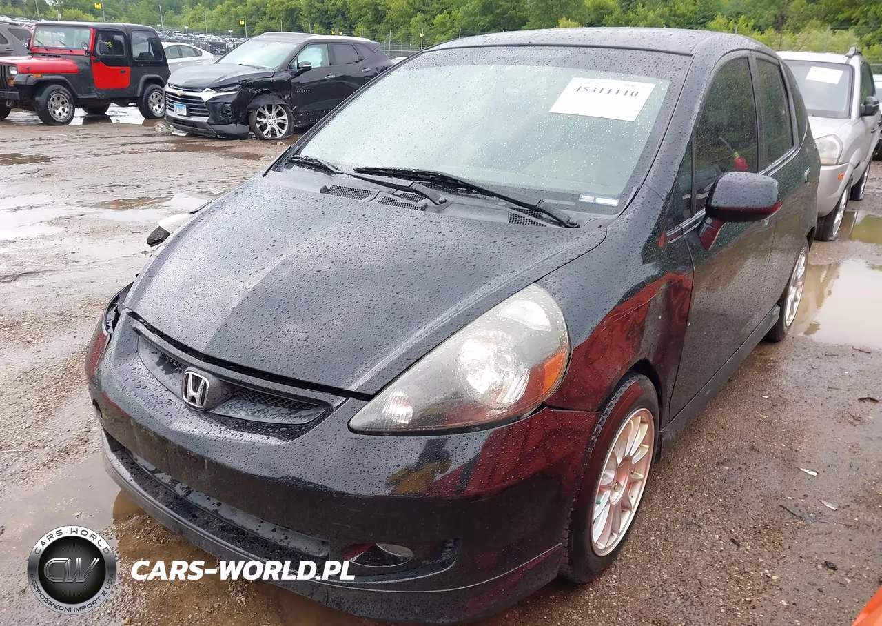 2008 Honda Fit Sport VIN:JHMGD386X8S013950 - 2