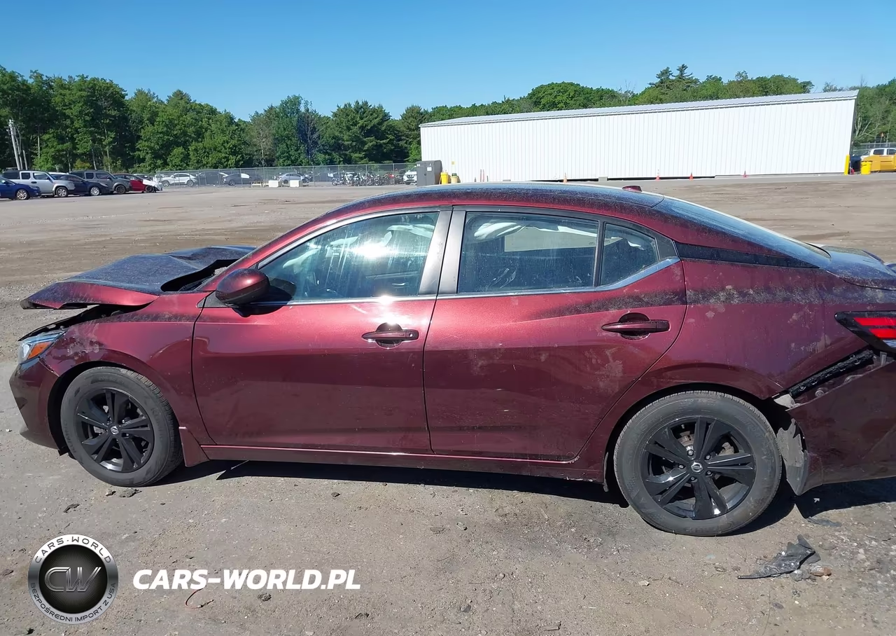 2022 Nissan Sentra Sv Xtronic Cvt VIN:3N1AB8CV3NY220818 - 14