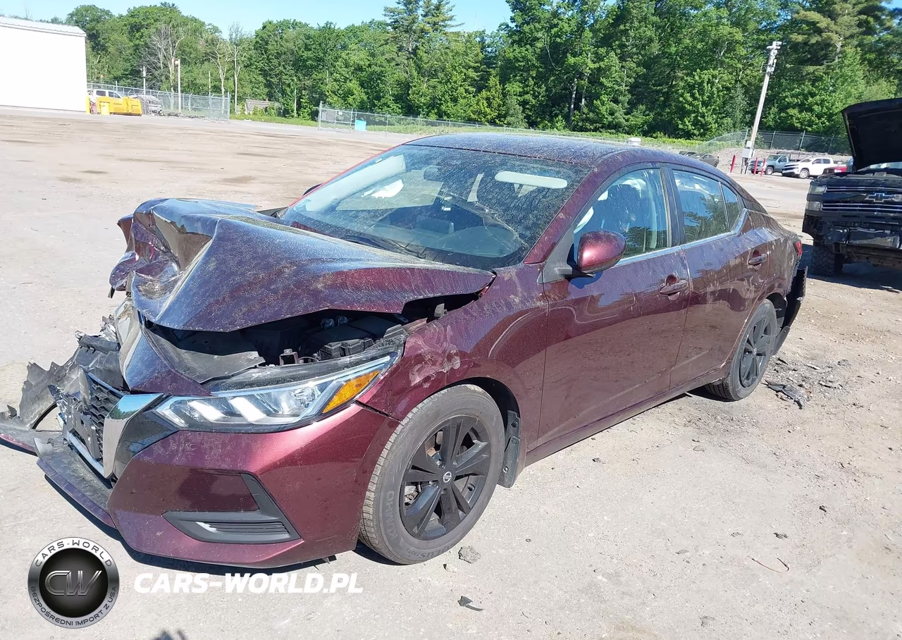 2022 Nissan Sentra Sv Xtronic Cvt VIN:3N1AB8CV3NY220818 - 2