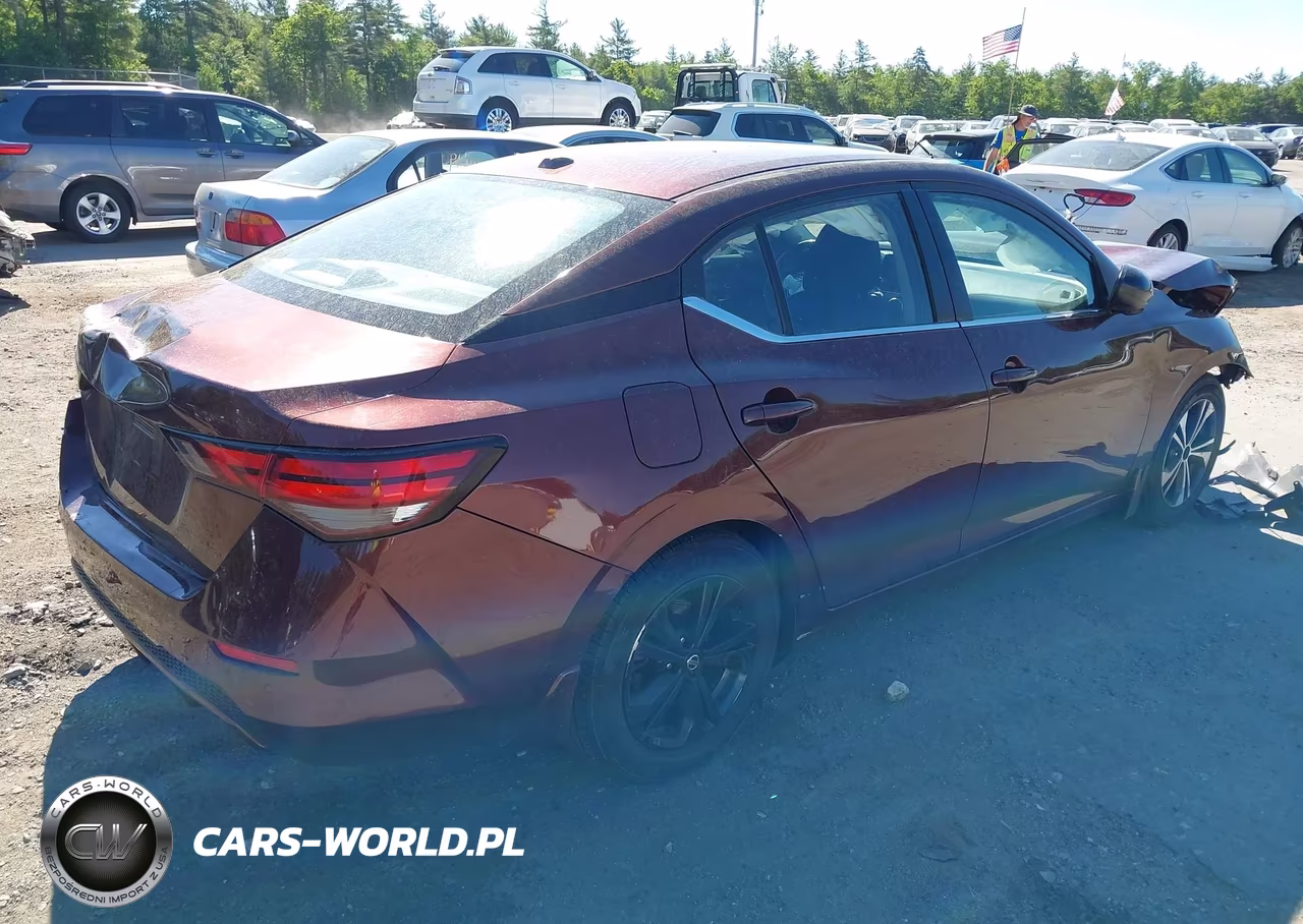 2022 Nissan Sentra Sv Xtronic Cvt VIN:3N1AB8CV3NY220818 - 4