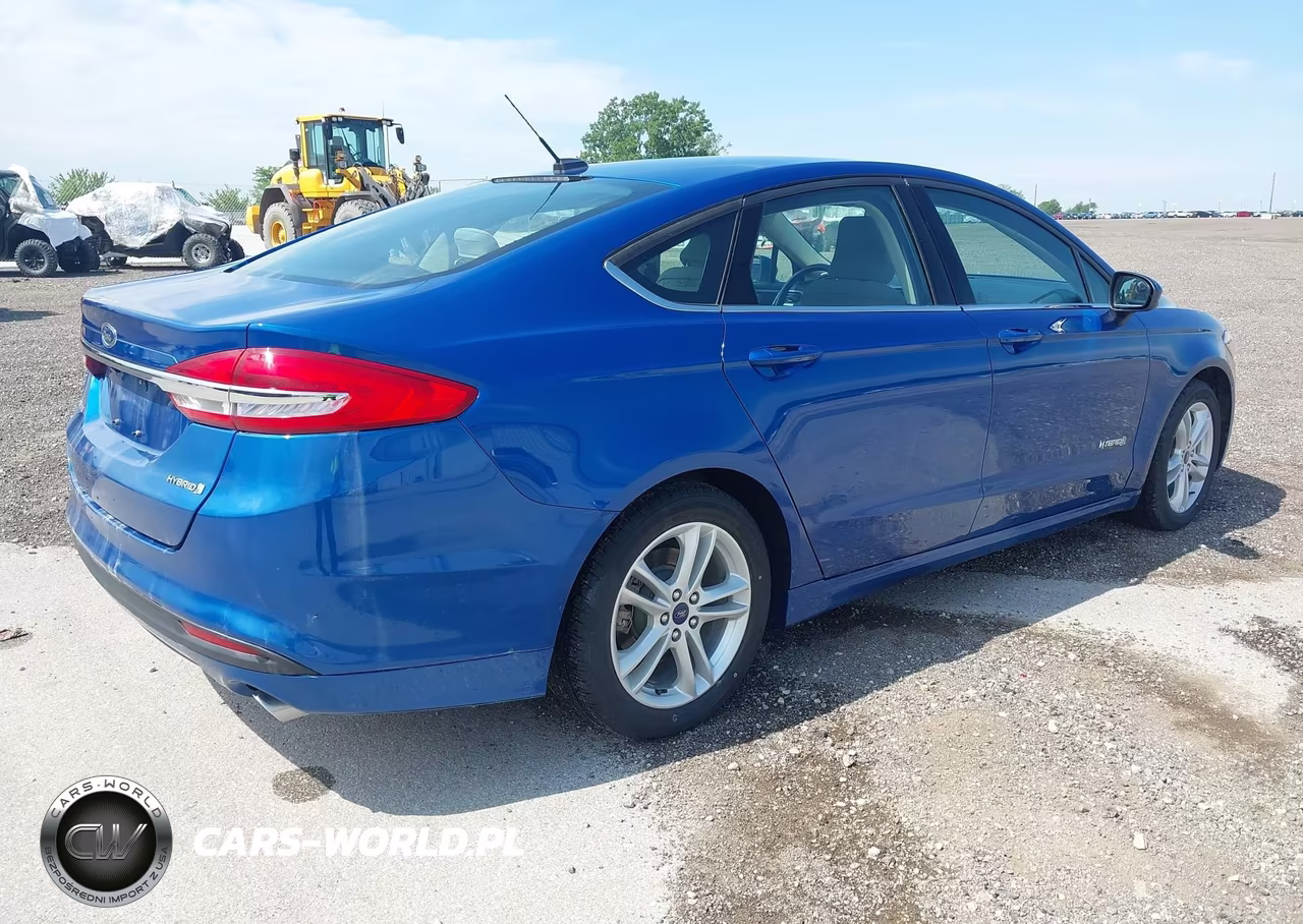 2018 Ford Fusion Hybrid S VIN:3FA6P0UU3JR122989 - 4