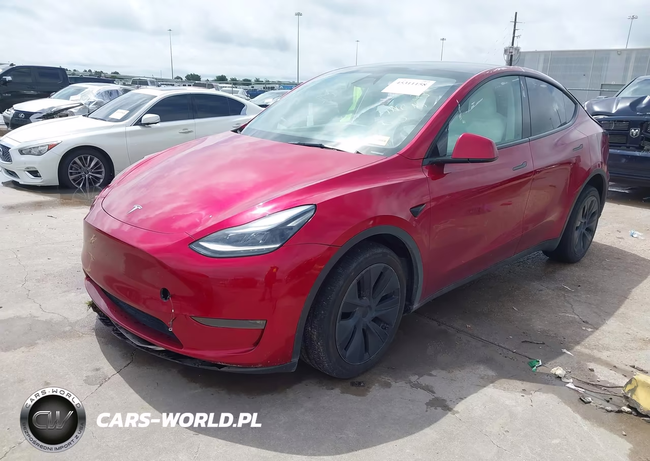 2024 Tesla Model Y Long Range Dual Motor All-Wheel Drive VIN:7SAYGDEE2RA308599 - 2