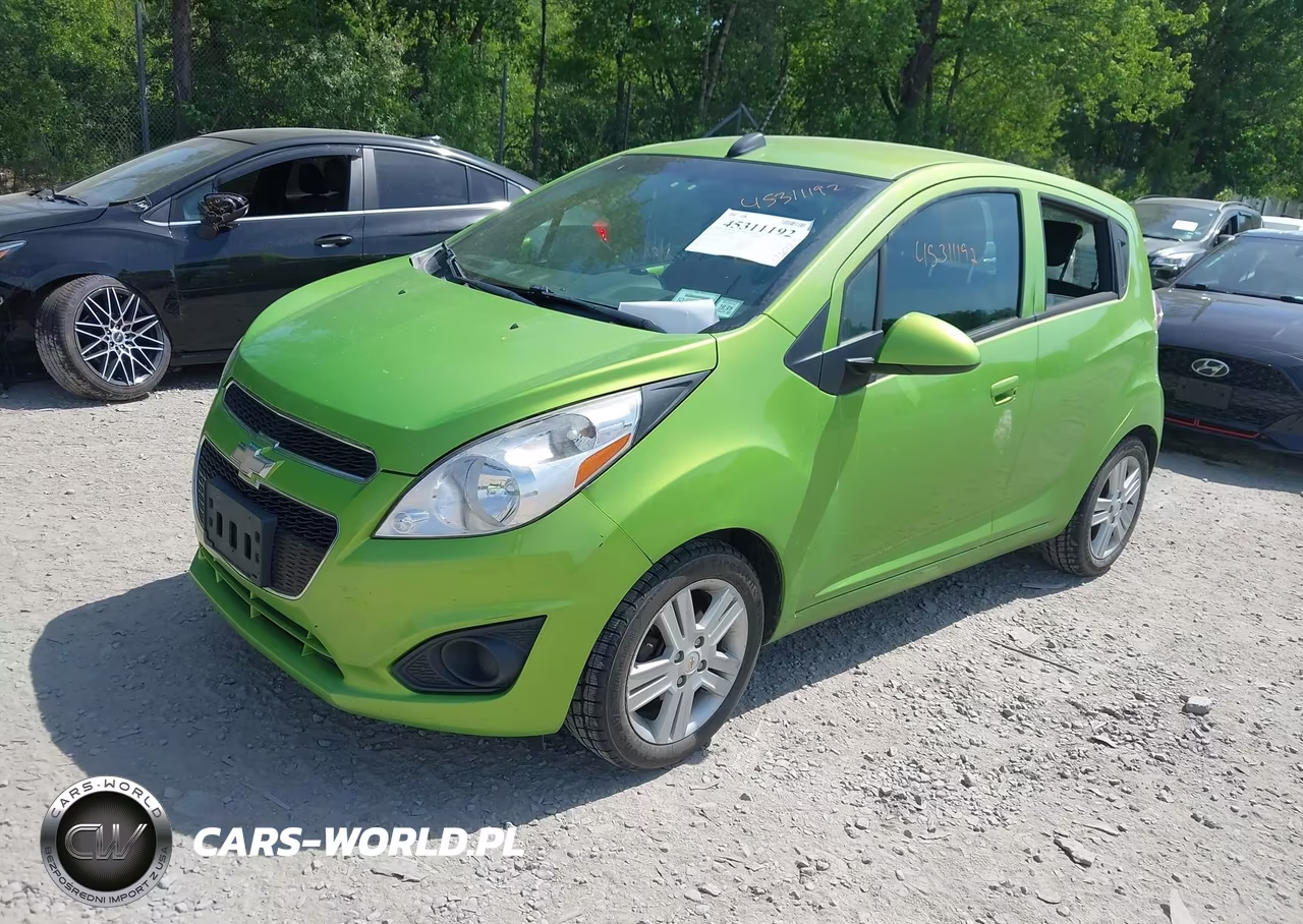 2015 Chevrolet Spark Ls Cvt VIN:KL8CB6S97FC747567 - 2