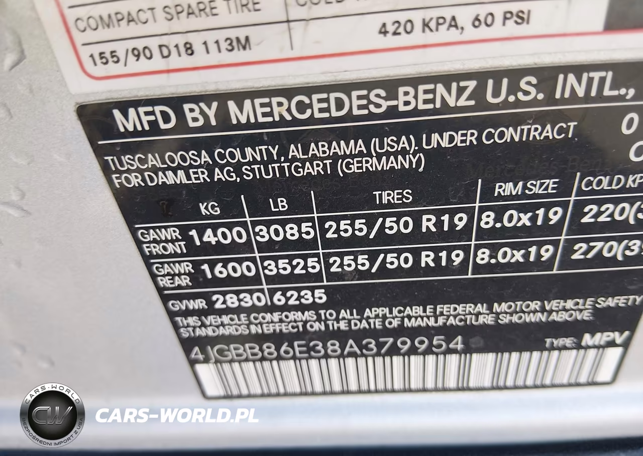 2008 Mercedes-Benz Ml 350 4Matic VIN:4JGBB86E38A379954 - 9