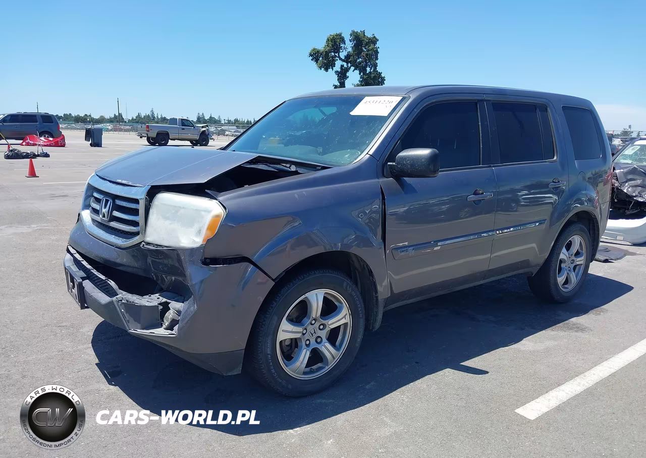 2015 Honda Pilot Ex VIN:5FNYF3H49FB009168 - 2