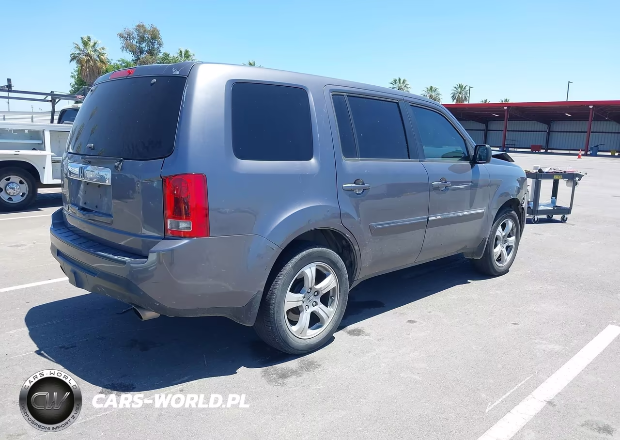 2015 Honda Pilot Ex VIN:5FNYF3H49FB009168 - 4