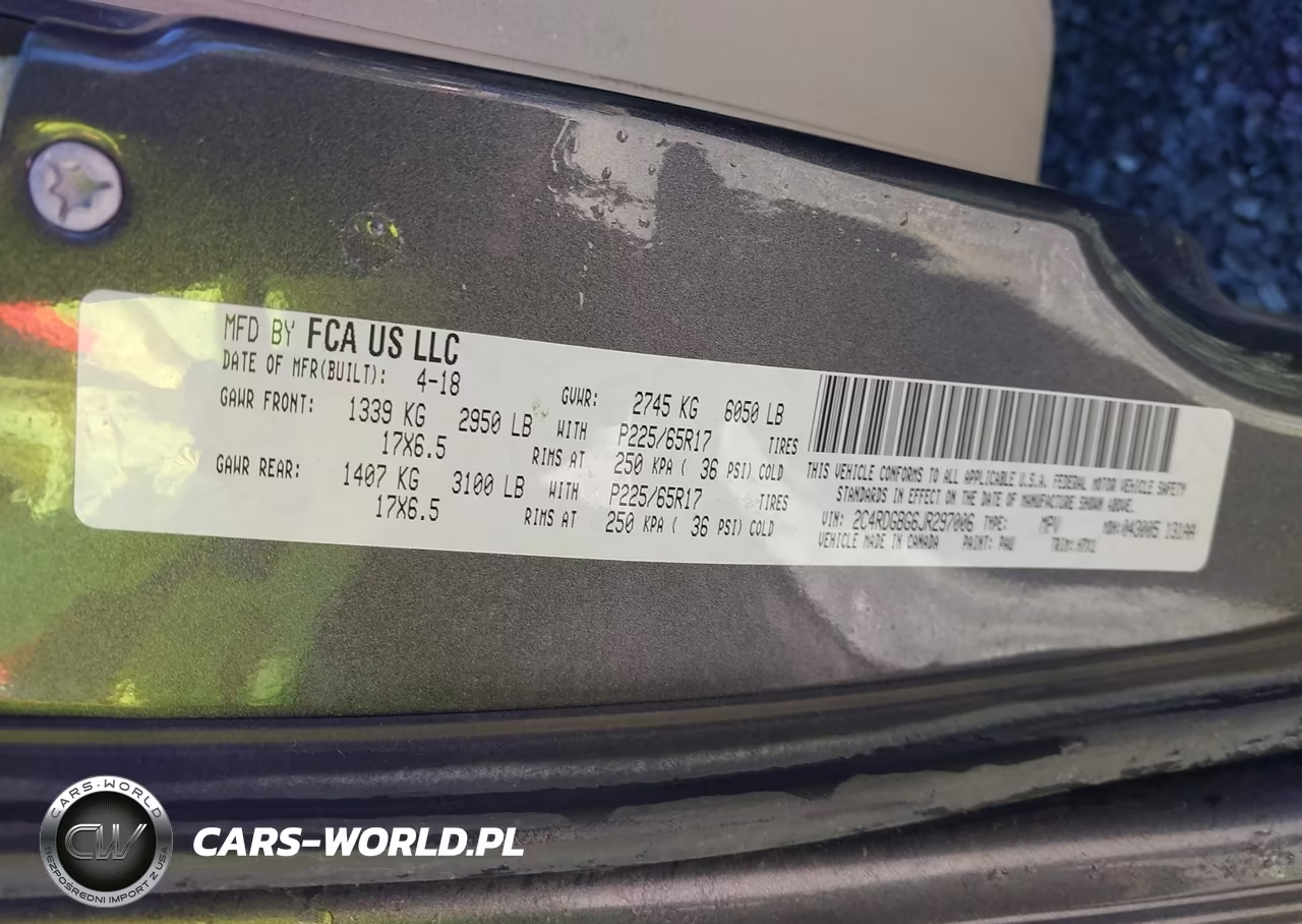 2018 Dodge Grand Caravan Se VIN:2C4RDGBG6JR297006 - 9