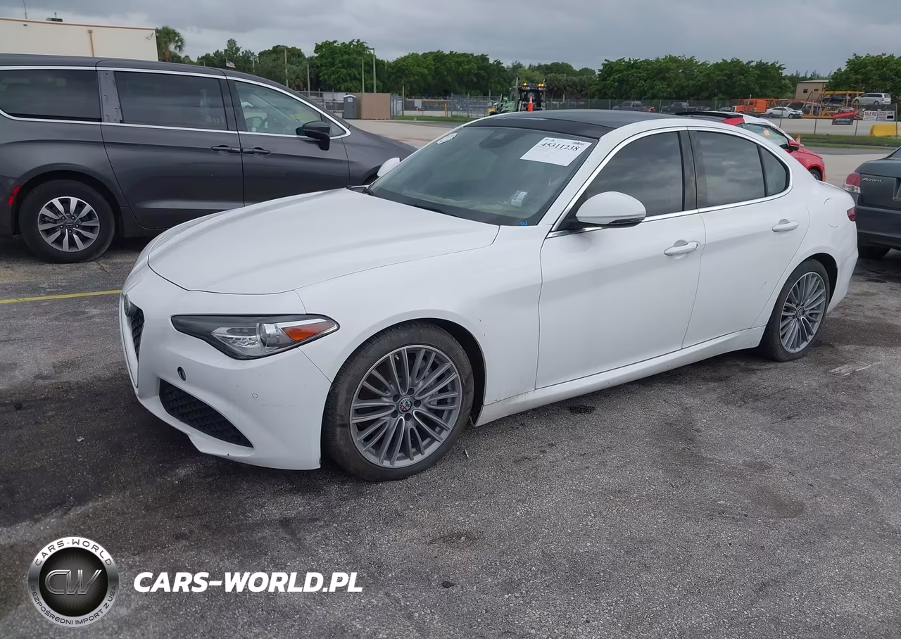 2017 Alfa Romeo Giulia Ti Rwd VIN:ZARFAECN9H7536501 - 2