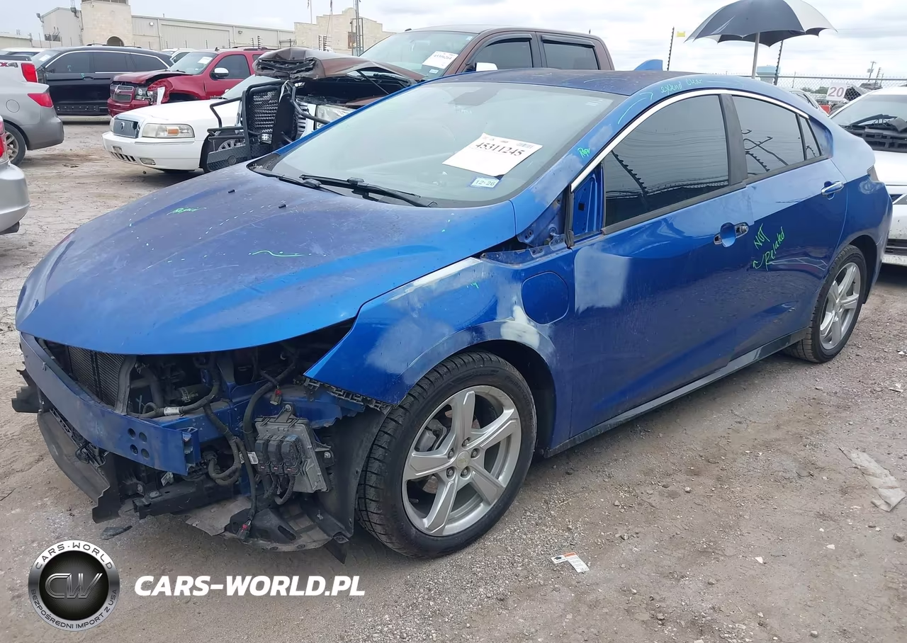 2017 Chevrolet Volt Lt VIN:1G1RA6S54HU166180 - 2