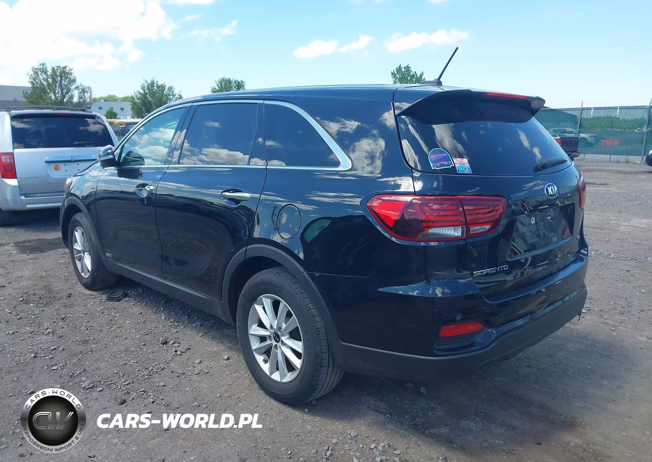 2019 Kia Sorento 2.4L Lx VIN:5XYPGDA31KG570466 - 3