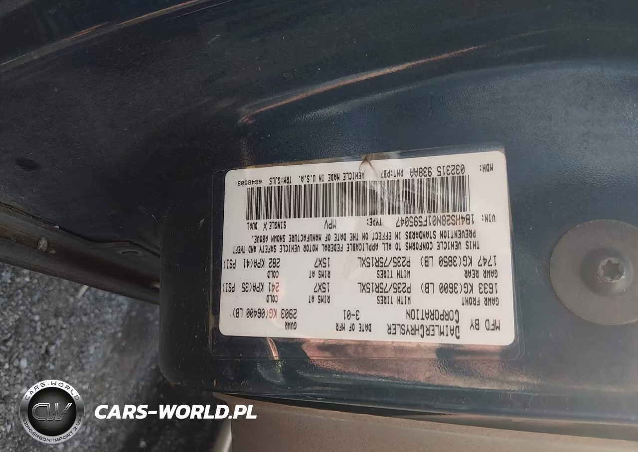 2001 Dodge Durango VIN:1B4HS28N01F595047 - 9