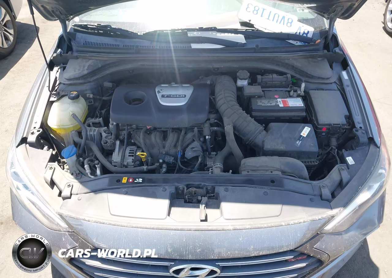 2018 Hyundai Elantra Sport VIN:KMHD04LB8JU535508 - 10