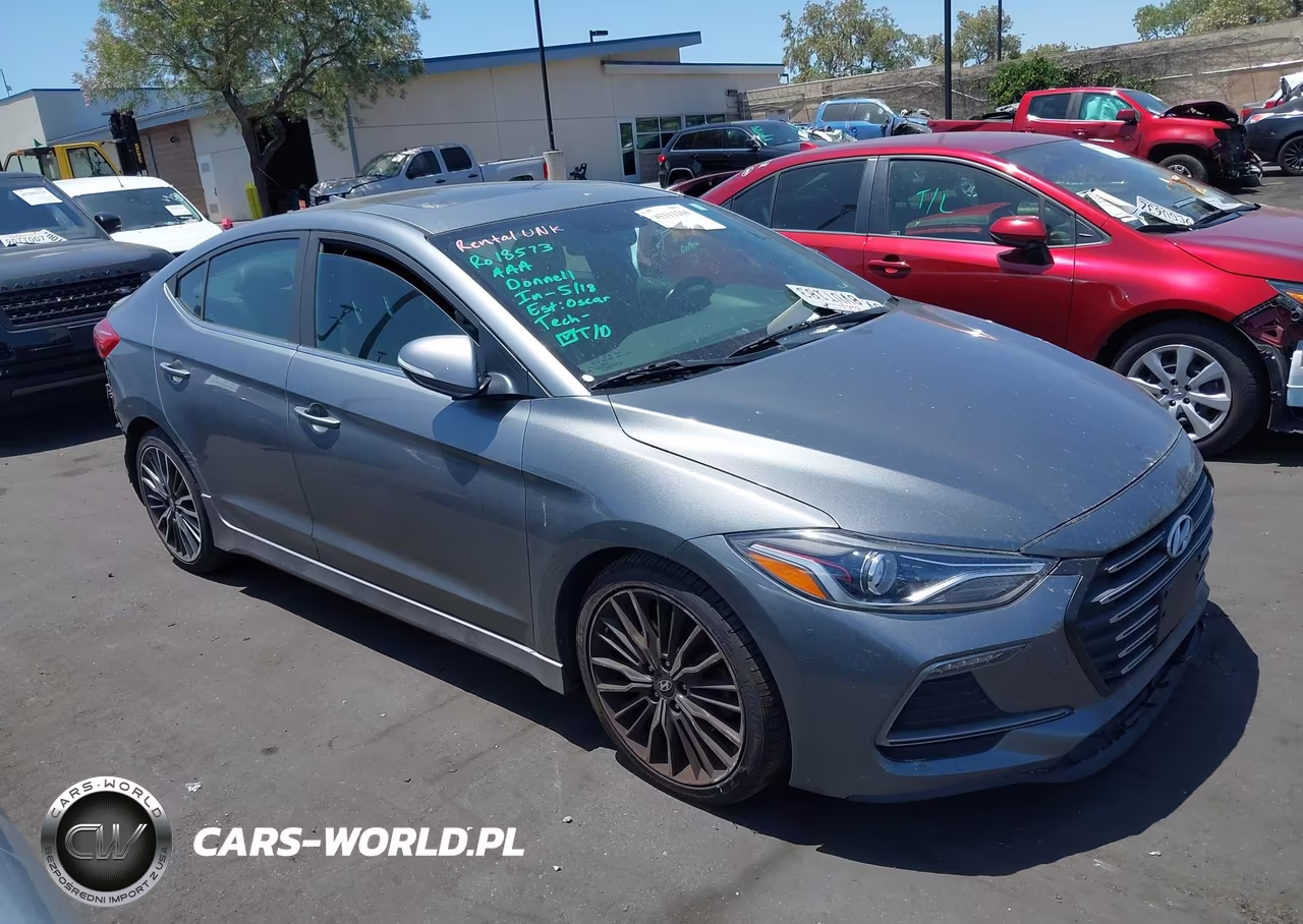 2018 Hyundai Elantra Sport VIN:KMHD04LB8JU535508 - 19