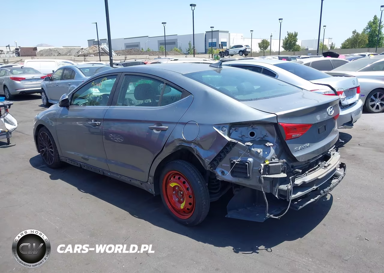 2018 Hyundai Elantra Sport VIN:KMHD04LB8JU535508 - 6