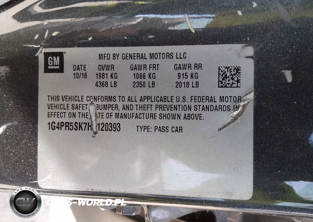 2017 Buick Verano Sport Touring VIN:1G4PR5SK7H4120393 - 9
