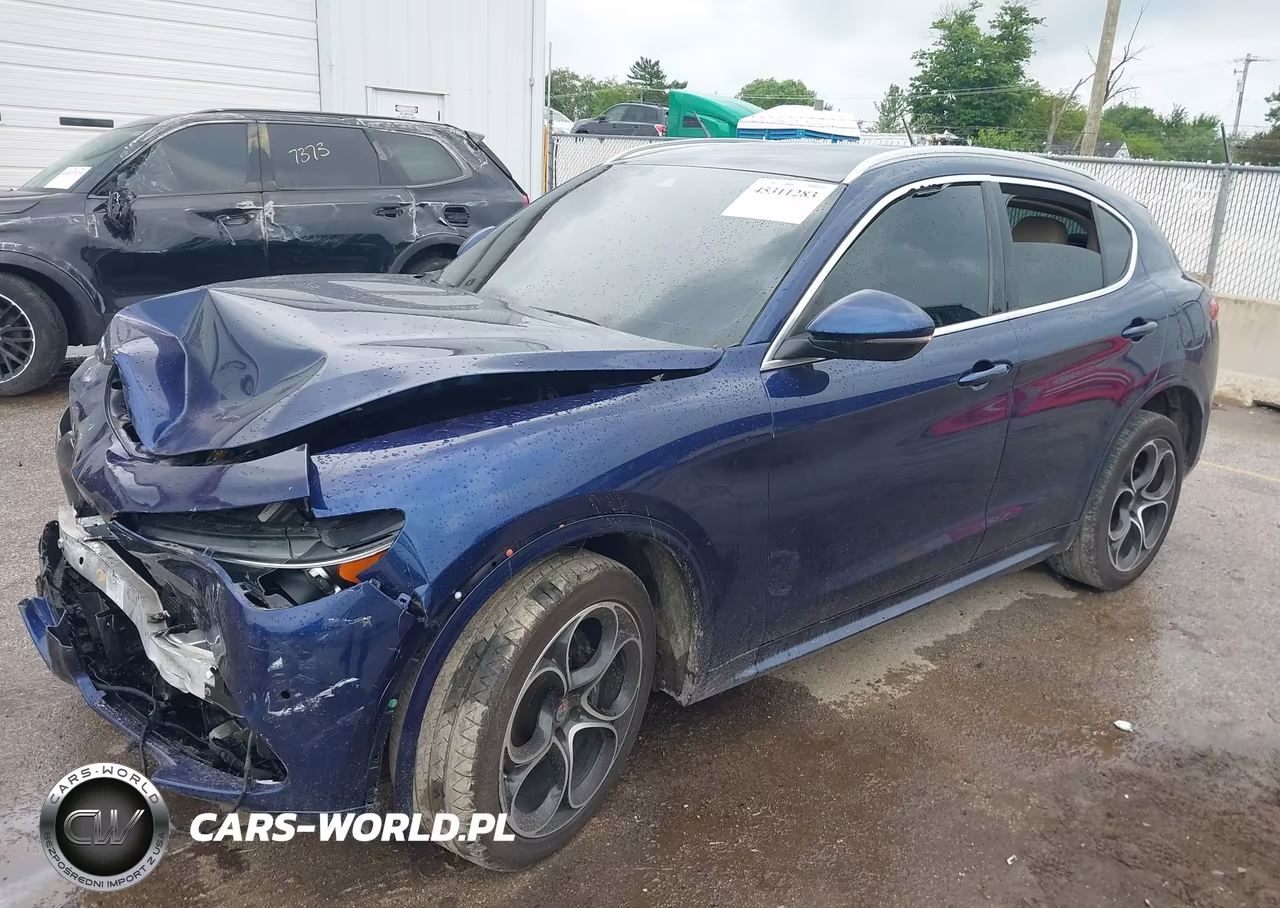 2020 Alfa Romeo Stelvio Ti Lusso Awd VIN:ZASPAKBN7L7C77456 - 2
