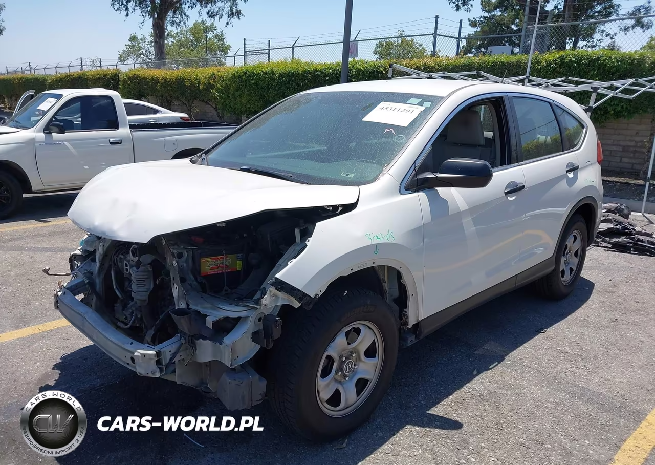2015 Honda Cr-V Lx VIN:5J6RM3H32FL012177 - 2