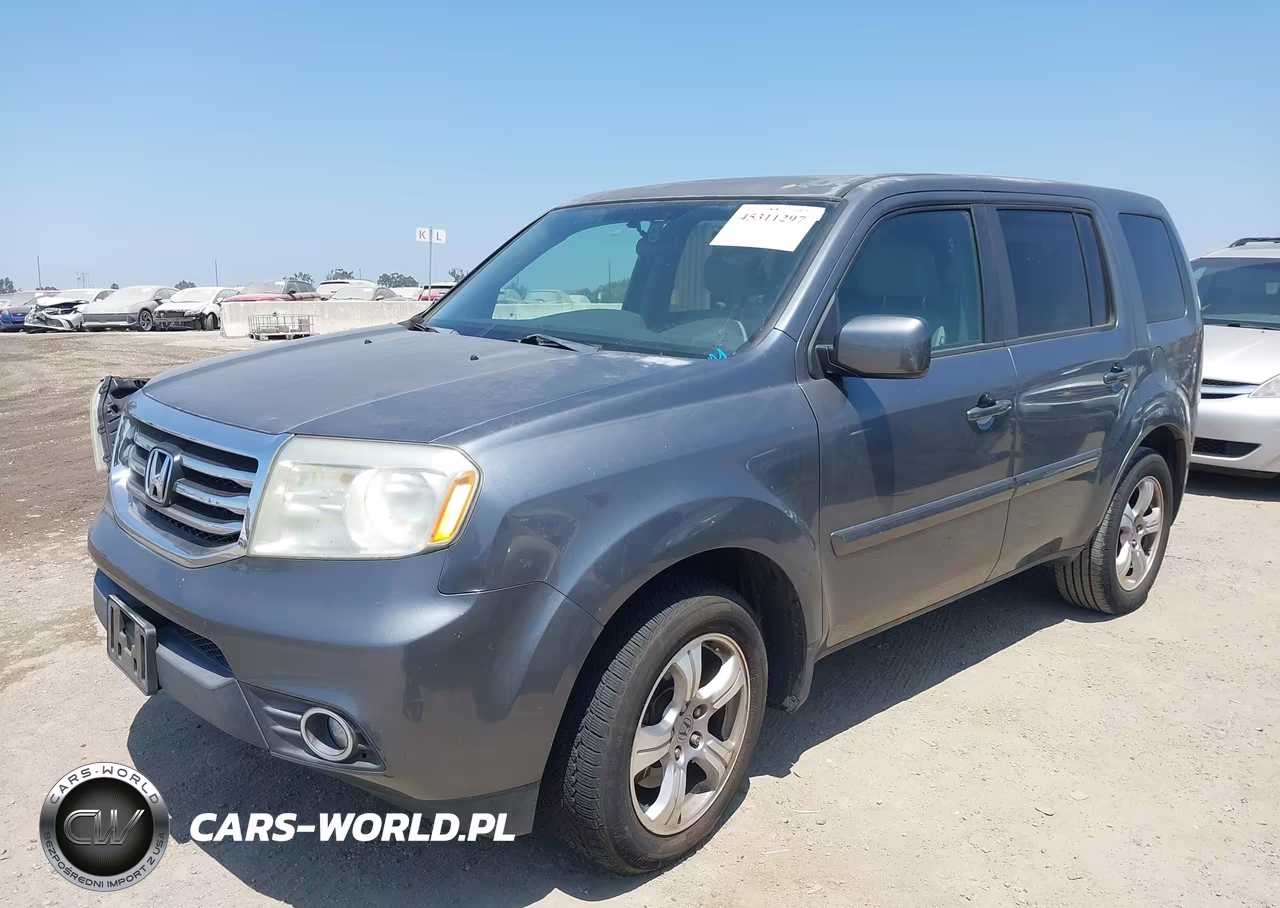 2013 Honda Pilot Ex VIN:5FNYF3H40DB015633 - 2