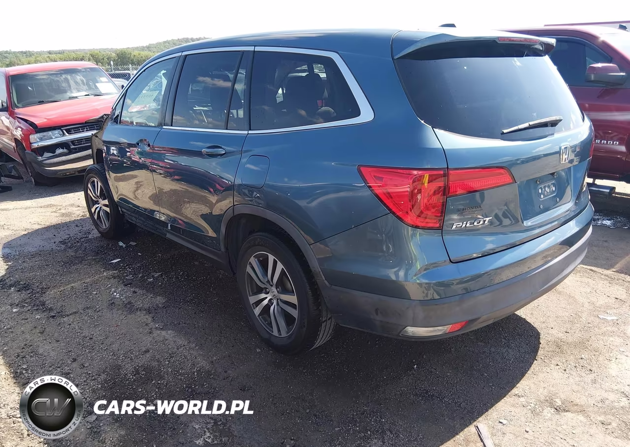 2016 Honda Pilot Ex-L VIN:5FNYF5H86GB009693 - 3