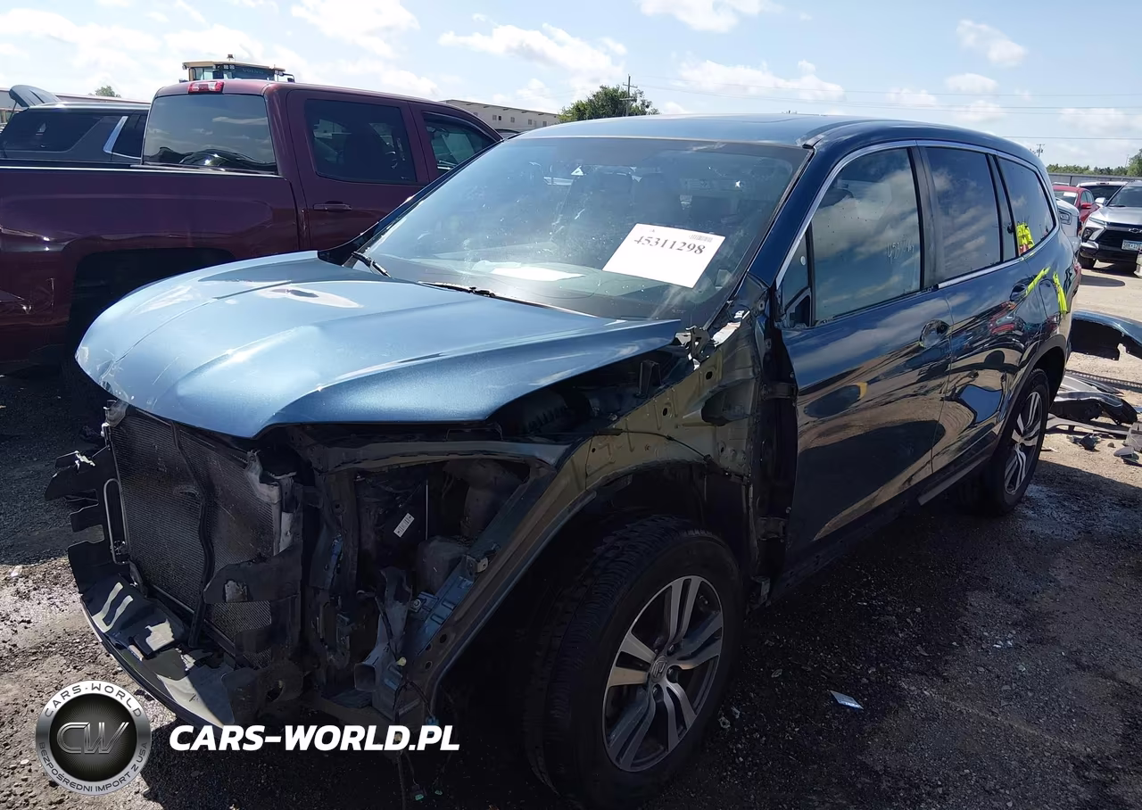 2016 Honda Pilot Ex-L VIN:5FNYF5H86GB009693 - 6